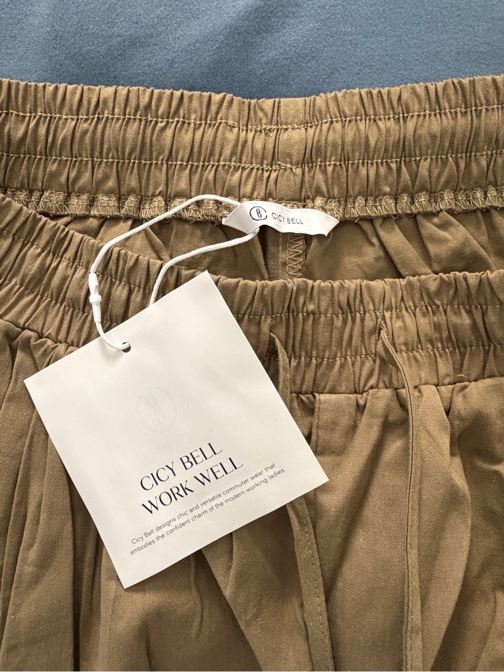 Brand New Cicy Bell Women’s Army Green Parachute Pants - Picture 3 of 7